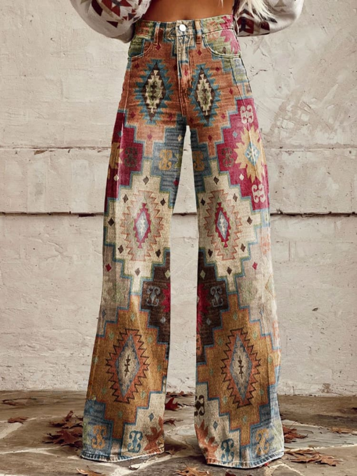 Léa - Pantaloni eleganti retrò