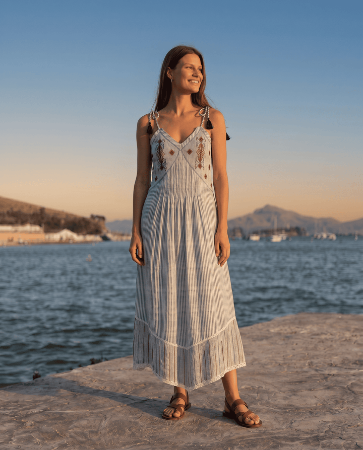 ENEA BB155 SPAGHETTI-STRAP DRESS