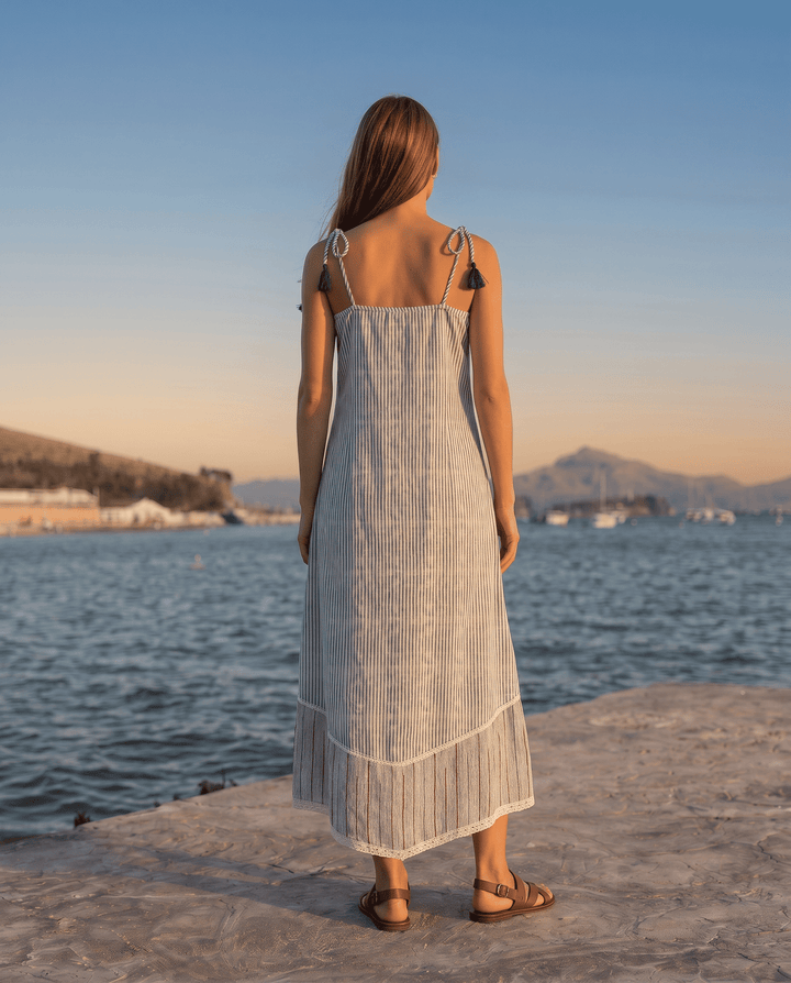 ENEA BB155 SPAGHETTI-STRAP DRESS