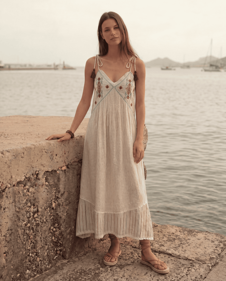 ENEA BB155 SPAGHETTI-STRAP DRESS