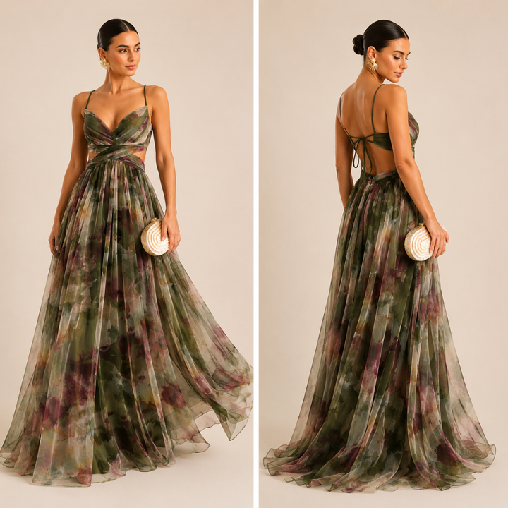 Maxi | Abito Eleganza Floreale