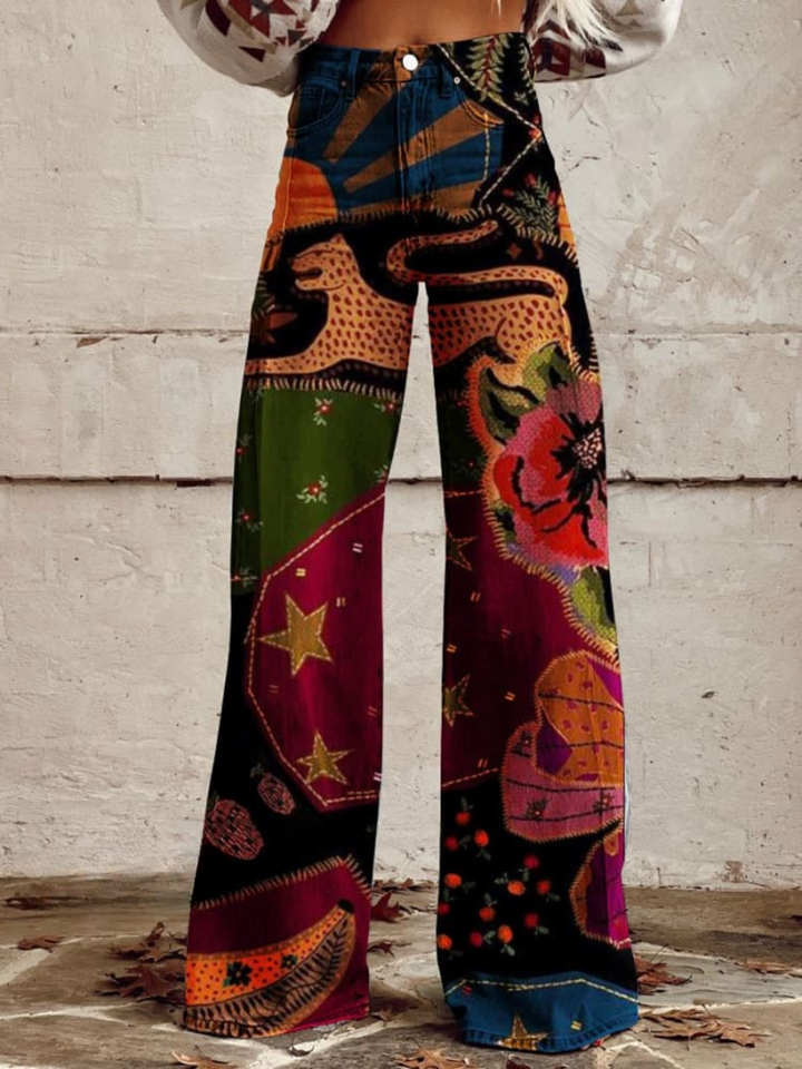 Léna - Pantaloni chic di Boemia