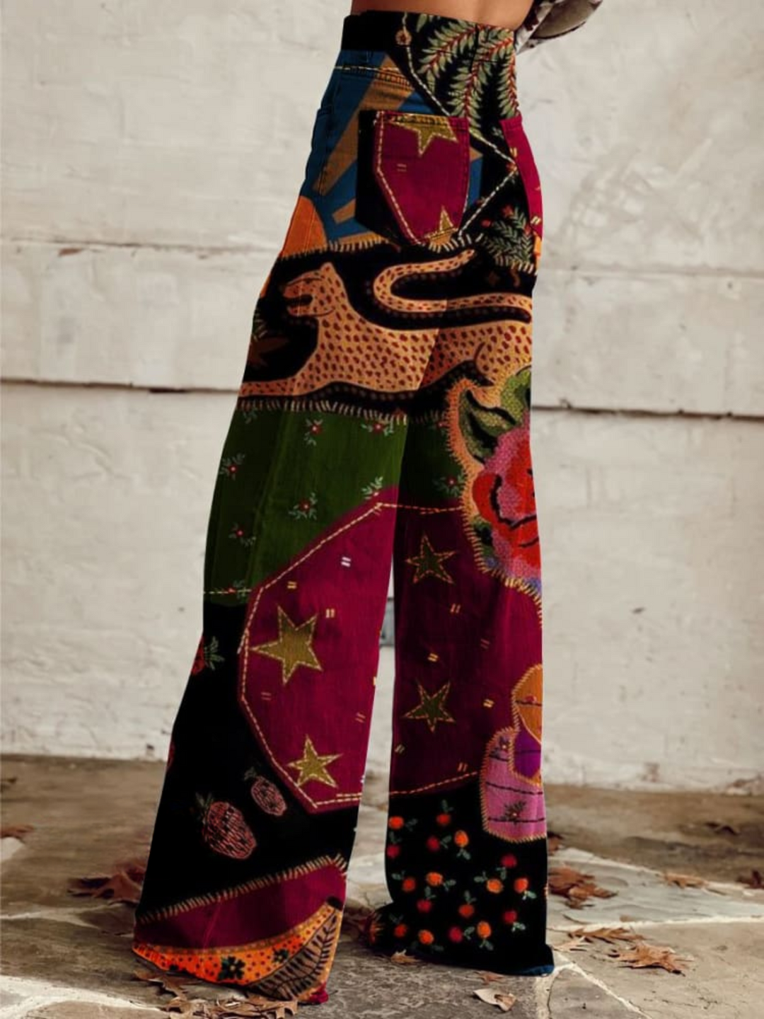 Léna - Pantaloni chic di Boemia