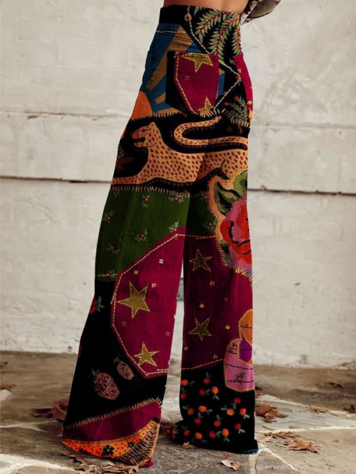 Léna - Pantaloni chic di Boemia