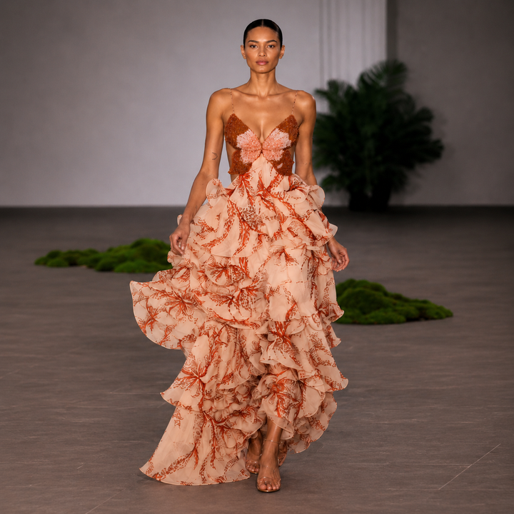 Maxi | Abito Papillon Signature