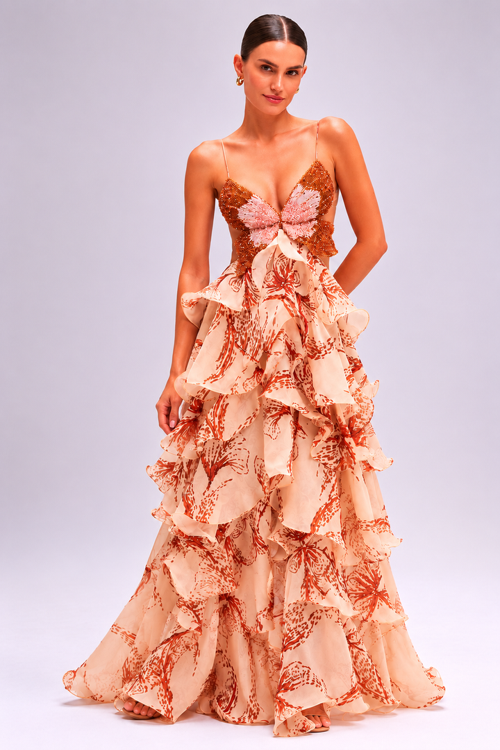 Maxi | Abito Papillon Signature