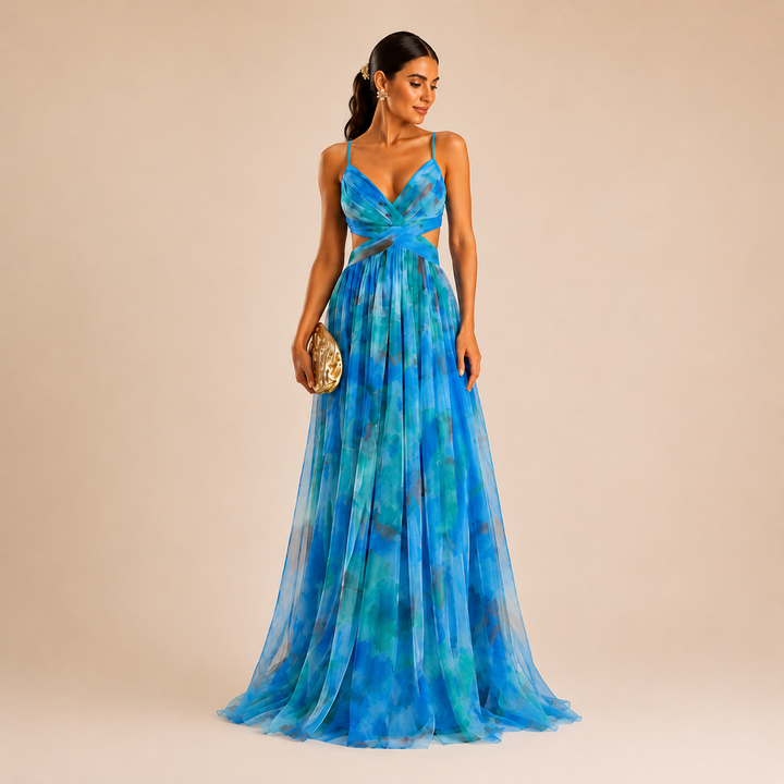 Maxi | Abito Eleganza Floreale