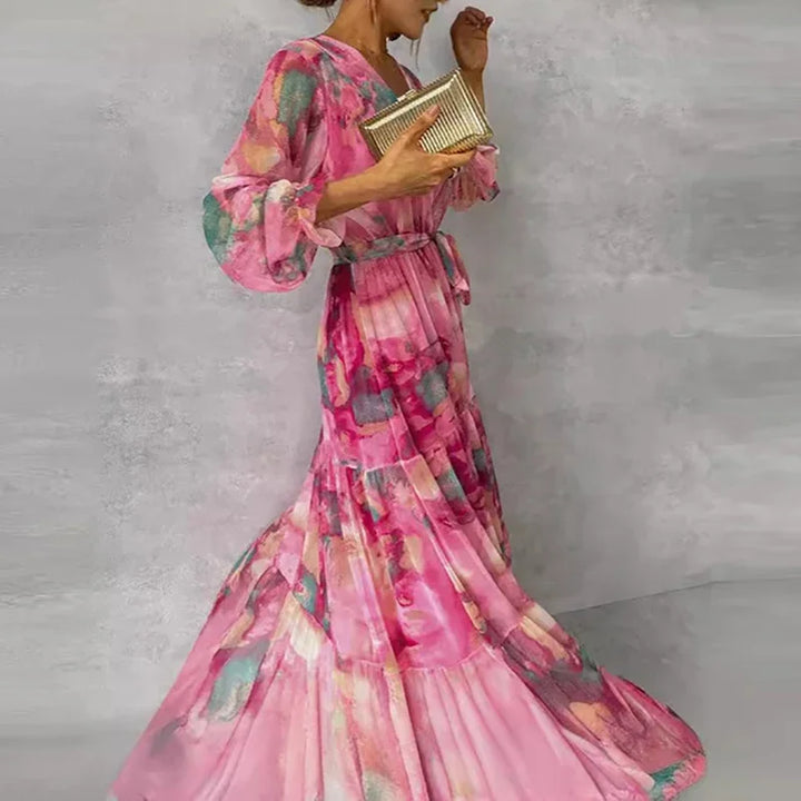 Sophie | Abito Floreale Elegante
