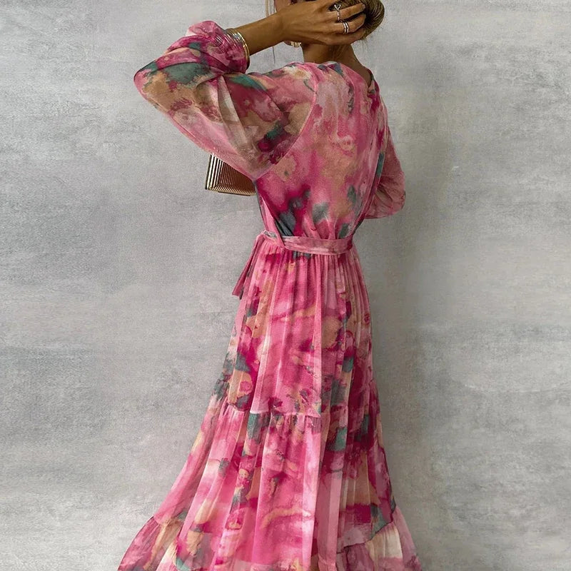 Sophie | Abito Floreale Elegante