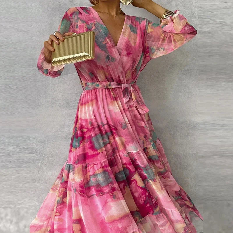 Sophie | Abito Floreale Elegante