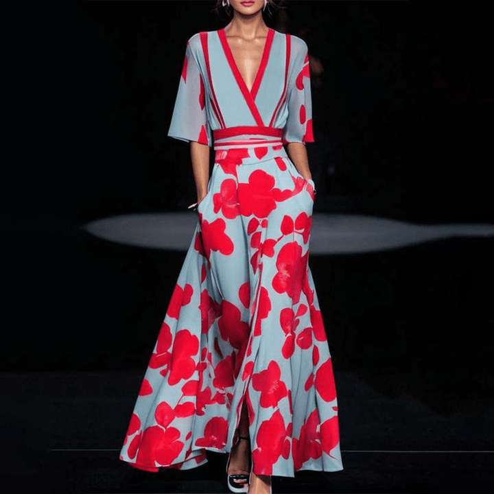 Tahlia | Abito elegante in viscosa