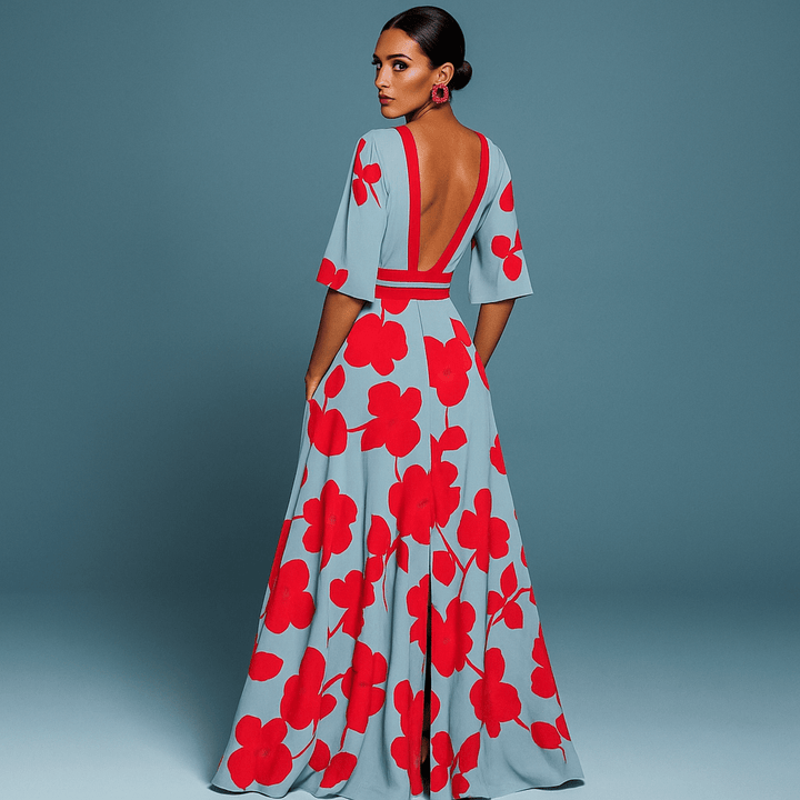 Tahlia | Abito elegante in viscosa