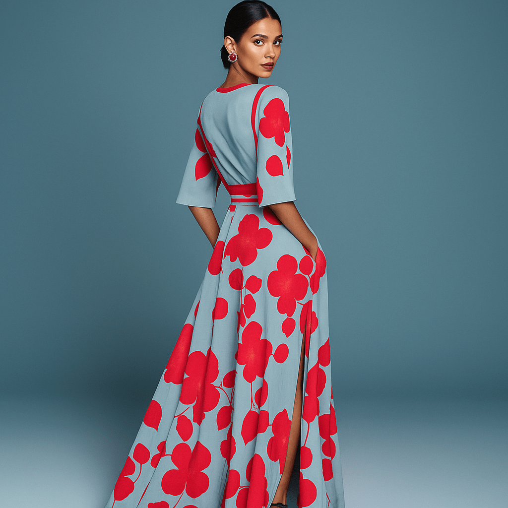 Tahlia | Abito elegante in viscosa