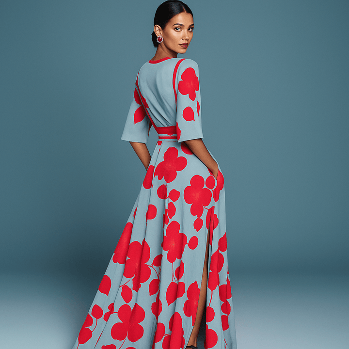 Tahlia | Abito elegante in viscosa